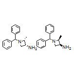 cis-1-Benzhydryl-2-methylazetidin-3-amine Structure