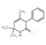 2(1H)-Pyrimidinethione,3,4-dihydro-4,4,6-trimethyl-1-phenyl-图片