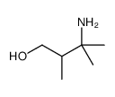 3-amino-2,3-dimethylbutan-1-ol结构式