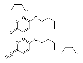 butyl 6,6-dibutyl-4,8,11-trioxo-5,7,12-trioxa-6-stannahexadeca-2,9-dienoate Structure