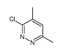 3-氯-4,6-二甲基哒嗪结构式