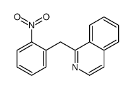 1-[(2-nitrophenyl)methyl]isoquinoline结构式