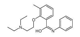 2-[2-(diethylamino)ethoxy]-3-methyl-N-phenylbenzamide结构式