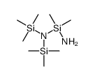 [[[amino(dimethyl)silyl]-trimethylsilylamino]-dimethylsilyl]methane Structure