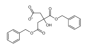 3-hydroxy-5-oxo-5-phenylmethoxy-3-phenylmethoxycarbonylpentanoate图片