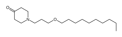 1-(3-decoxypropyl)piperidin-4-one Structure