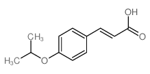 2-Propenoicacid, 3-[4-(1-methylethoxy)phenyl]- picture