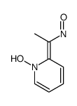 1-hydroxy-2-(1-nitrosoethylidene)pyridine结构式