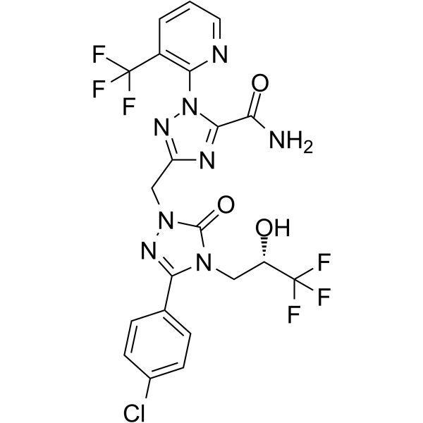 Enuvaptan Structure