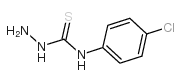 4-(4-chlorophenyl)-3-thiosemicarbazide Structure