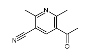 5-acetyl-2,6-dimethyl-nicotinonitrile Structure