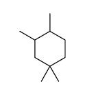 1,1,3,4-tetramethylcyclohexane Structure