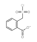 2-nitro-alpha-toluenesulfonyl chloride structure