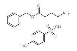 4-氨基丁酸苄酯4-甲基苯磺酸盐结构式