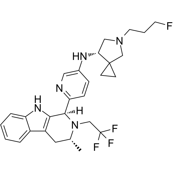 Estrogen receptor antagonist 1结构式