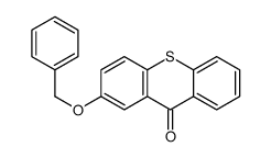 2-phenylmethoxythioxanthen-9-one Structure