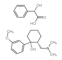 (+)-cis-tramadol (s)-(+)-mandelate Structure