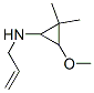 Cyclopropanamine, 3-methoxy-2,2-dimethyl-N-2-propenyl- (9CI) structure