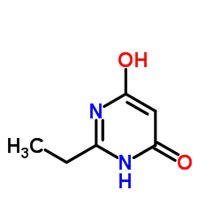 2-乙基-4,6-二羟基嘧啶结构式