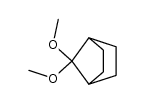 7,7-dimethoxybicyclo[2.2.1]heptane Structure