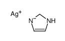 1H-Imidazole, silver(1+) salt structure