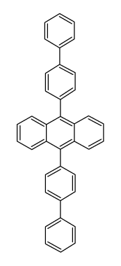 9,10-bis[(1,1'-biphenyl)-4-yl]anthracene Structure