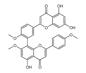 榧黄素结构式