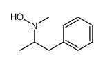 N-methyl-N-(1-phenylpropan-2-yl)hydroxylamine结构式