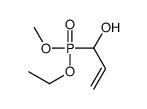 1-[ethoxy(methoxy)phosphoryl]prop-2-en-1-ol结构式