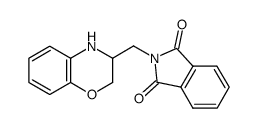 2-(3,4-dihydro-2H-benzo[1,4]oxazin-1-ylmethyl)isoindole-1,3-dione Structure