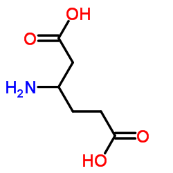 3-Aminohexanedioic acid structure