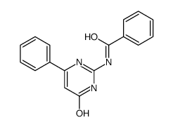 N-(4-oxo-6-phenyl-1H-pyrimidin-2-yl)benzamide Structure