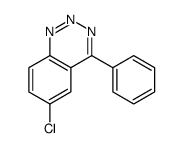 6-chloro-4-phenyl-1,2,3-benzotriazine Structure