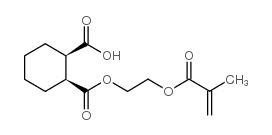 1,2-环己烷二甲酸2-(2-丙烯酰基)氧乙基单酯结构式