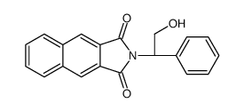 2-[(1R)-2-hydroxy-1-phenylethyl]benzo[f]isoindole-1,3-dione结构式