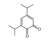 3,5-di(propan-2-yl)cyclohexa-3,5-diene-1,2-dione Structure