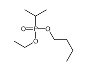 1-[ethoxy(propan-2-yl)phosphoryl]oxybutane结构式