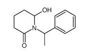 6-hydroxy-1-(1-phenylethyl)piperidin-2-one结构式