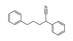 2,5-diphenylvaleronitrile结构式