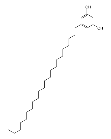 5-docosylbenzene-1,3-diol结构式