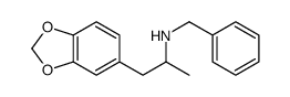 1-(1,3-benzodioxol-5-yl)-N-benzylpropan-2-amine结构式