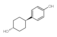 对(反式-4-羟基环己基)酚结构式