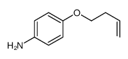 Benzenamine, 4-(3-butenyloxy)- (9CI)结构式