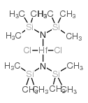 bis(trimethylsilyl)amidohafnium(iv) chloride structure