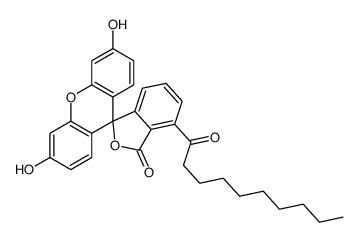 decanoyl fluorescein Structure