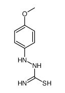 (4-methoxyanilino)thiourea Structure