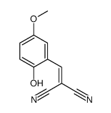 Propanedinitrile, [(2-hydroxy-5-methoxyphenyl)methylene]- (9CI) Structure