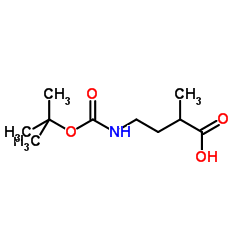 4-((tert-Butoxycarbonyl)amino)-2-methylbutanoic acid picture