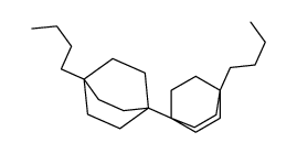 1-butyl-4-(1-butyl-4-bicyclo[2.2.2]octanyl)bicyclo[2.2.2]octane Structure