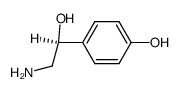 (S)-1-hydroxy-1-(4-hydroxyphenyl)-2-aminoethane Structure